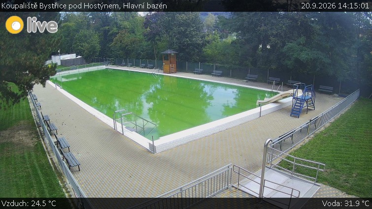 Koupaliště Bystřice pod Hostýnem - Hlavní bazén - 20.9.2026 v 14:15