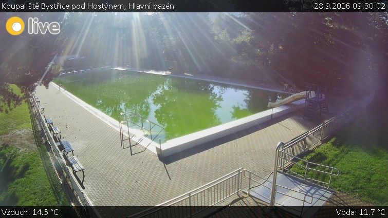 Koupaliště Bystřice pod Hostýnem - Hlavní bazén - 28.9.2026 v 09:30