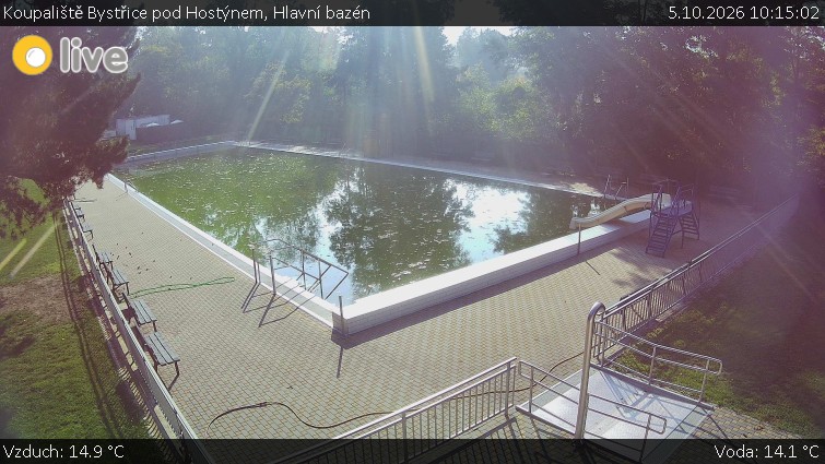 Koupaliště Bystřice pod Hostýnem - Hlavní bazén - 5.10.2026 v 10:15