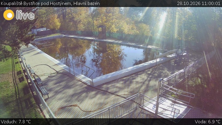 Koupaliště Bystřice pod Hostýnem - Hlavní bazén - 28.10.2026 v 11:00