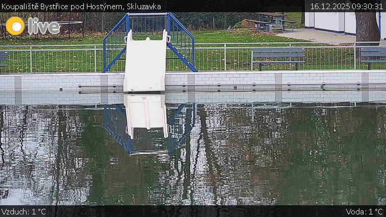 Koupaliště Bystřice pod Hostýnem - Skluzavka  - 16.12.2025 v 09:30