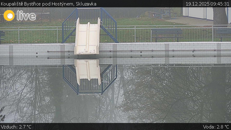 Koupaliště Bystřice pod Hostýnem - Skluzavka  - 19.12.2025 v 09:45