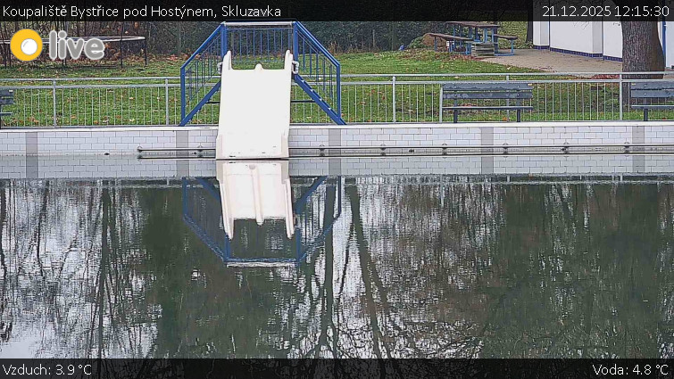 Koupaliště Bystřice pod Hostýnem - Skluzavka  - 21.12.2025 v 12:15