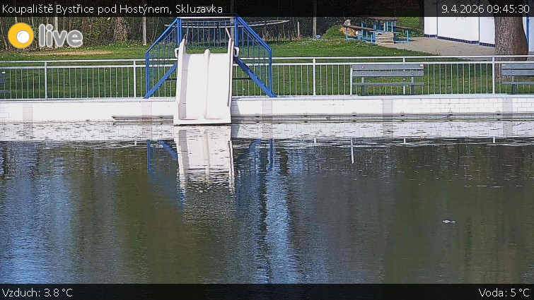 Koupaliště Bystřice pod Hostýnem - Skluzavka  - 9.4.2026 v 09:45