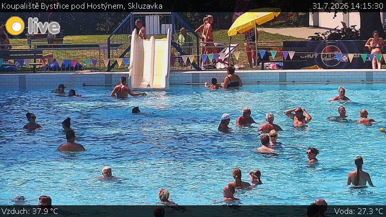 Koupaliště Bystřice pod Hostýnem - Skluzavka  - 31.7.2026 v 14:15