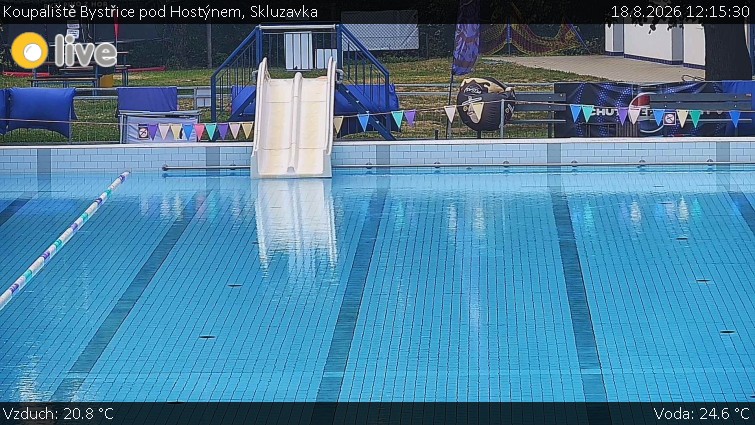 Koupaliště Bystřice pod Hostýnem - Skluzavka  - 18.8.2026 v 12:15