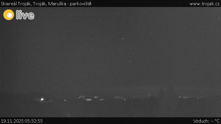 Skiareál Troják - Troják, Maruška - parkoviště - 19.11.2025 v 05:32