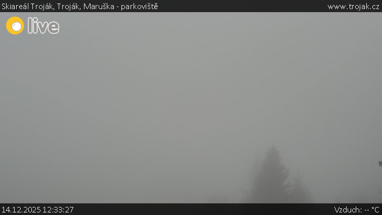 Skiareál Troják - Troják, Maruška - parkoviště - 14.12.2025 v 12:33