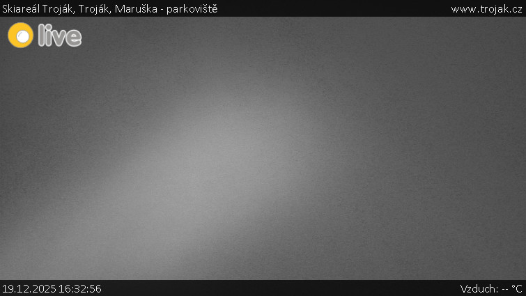 Skiareál Troják - Troják, Maruška - parkoviště - 19.12.2025 v 16:32