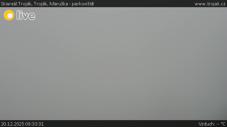 Skiareál Troják - Troják, Maruška - parkoviště - 20.12.2025 v 08:33