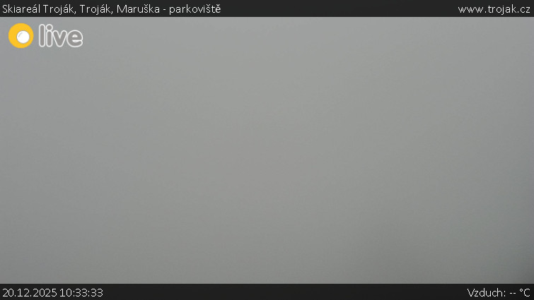 Skiareál Troják - Troják, Maruška - parkoviště - 20.12.2025 v 10:33