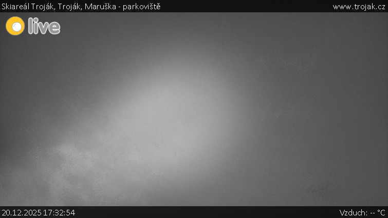 Skiareál Troják - Troják, Maruška - parkoviště - 20.12.2025 v 17:32