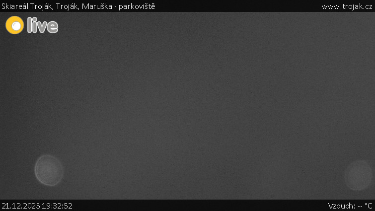 Skiareál Troják - Troják, Maruška - parkoviště - 21.12.2025 v 19:32