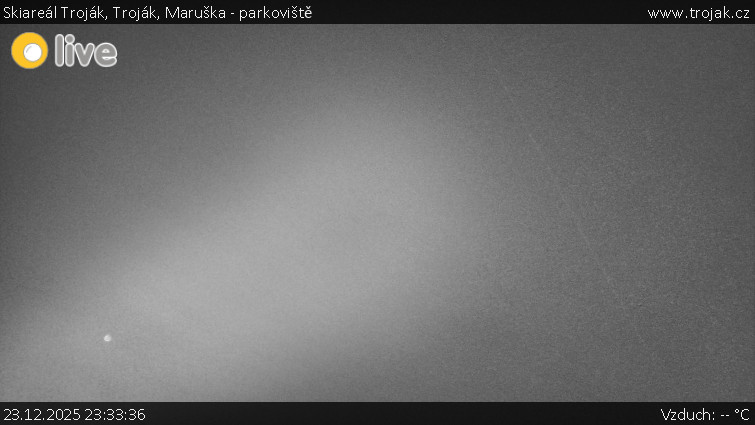 Skiareál Troják - Troják, Maruška - parkoviště - 23.12.2025 v 23:33