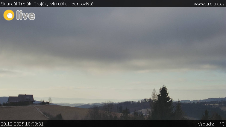 Skiareál Troják - Troják, Maruška - parkoviště - 29.12.2025 v 10:03