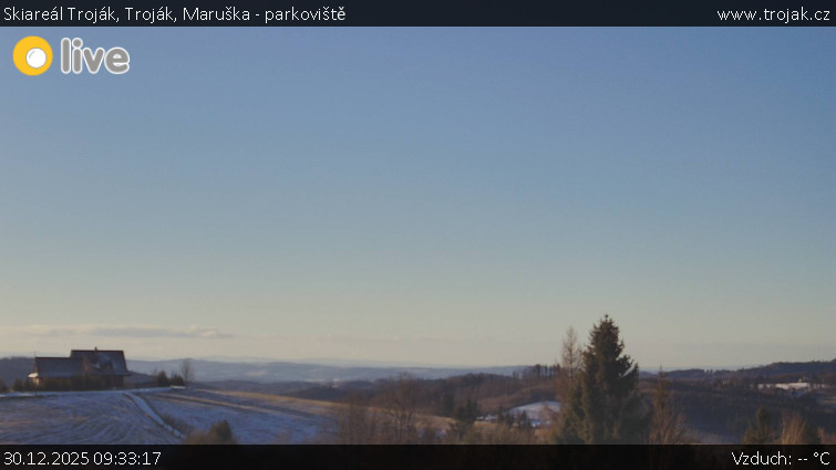 Skiareál Troják - Troják, Maruška - parkoviště - 30.12.2025 v 09:33