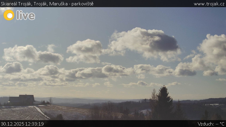 Skiareál Troják - Troják, Maruška - parkoviště - 30.12.2025 v 12:33