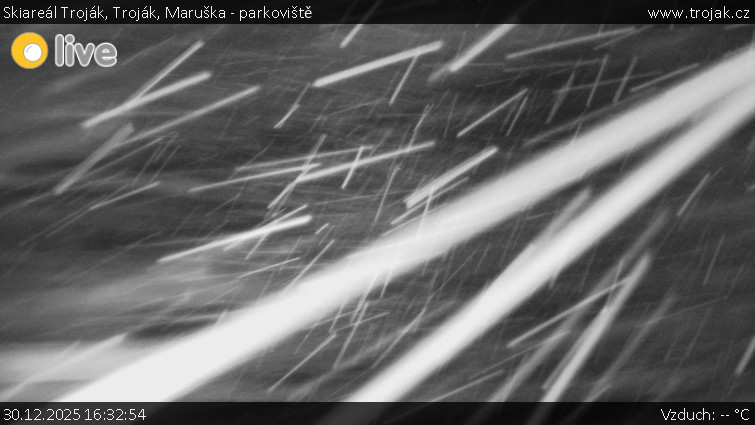 Skiareál Troják - Troják, Maruška - parkoviště - 30.12.2025 v 16:32