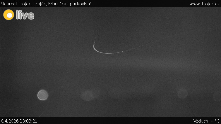 Skiareál Troják - Troják, Maruška - parkoviště - 8.4.2026 v 23:03