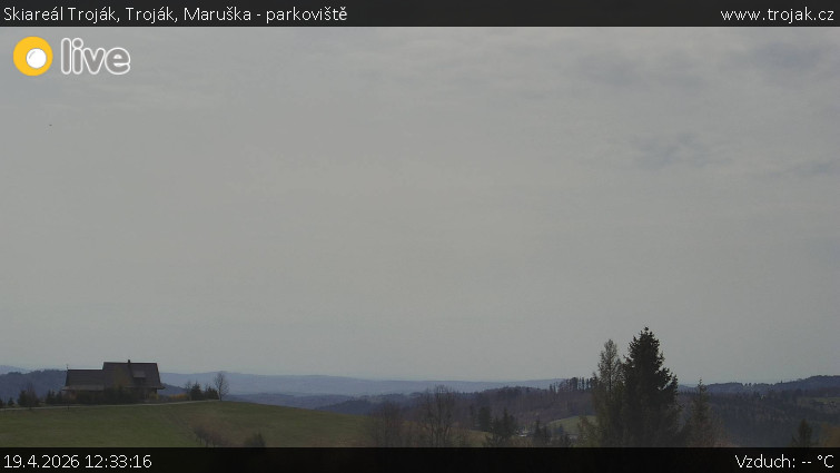 Skiareál Troják - Troják, Maruška - parkoviště - 19.4.2026 v 12:33