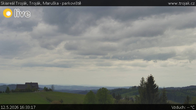 Skiareál Troják - Troják, Maruška - parkoviště - 12.5.2026 v 16:33