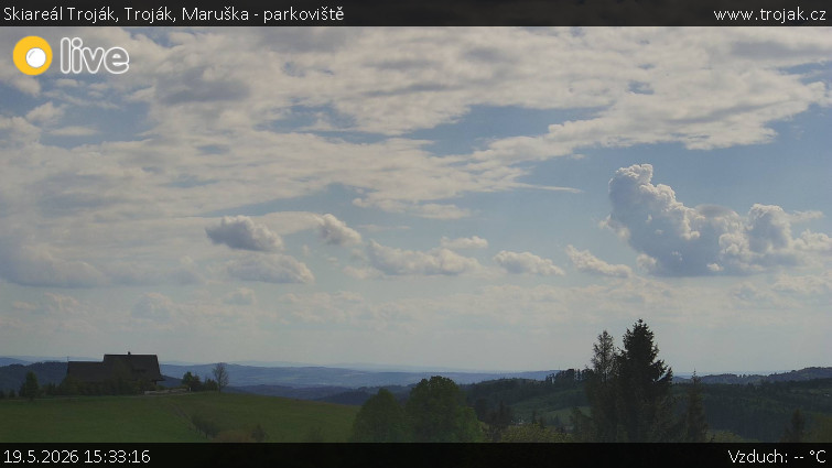 Skiareál Troják - Troják, Maruška - parkoviště - 19.5.2026 v 15:33