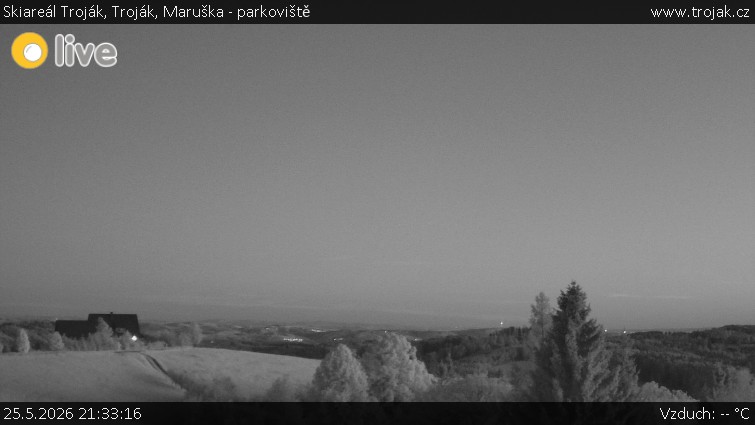 Skiareál Troják - Troják, Maruška - parkoviště - 25.5.2026 v 21:33