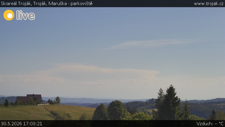 Skiareál Troják - Troják, Maruška - parkoviště - 30.5.2026 v 17:03