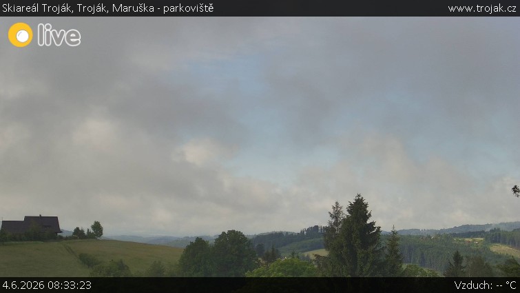 Skiareál Troják - Troják, Maruška - parkoviště - 4.6.2026 v 08:33