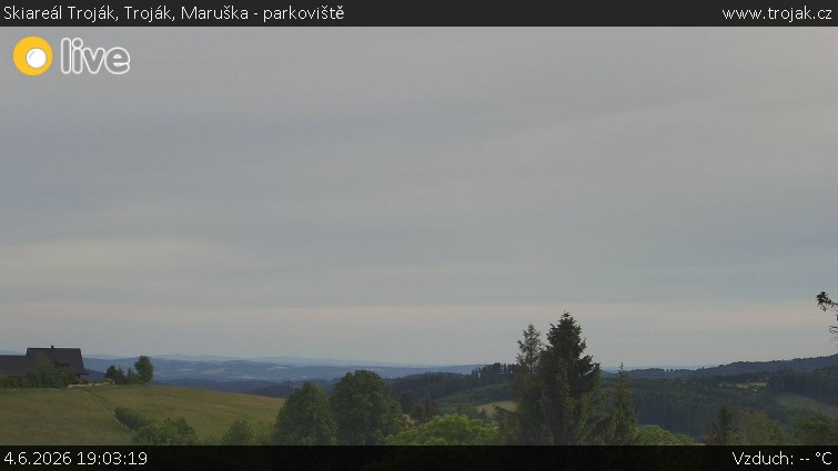 Skiareál Troják - Troják, Maruška - parkoviště - 4.6.2026 v 19:03