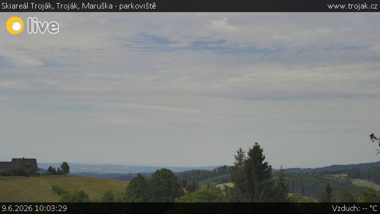 Skiareál Troják - Troják, Maruška - parkoviště - 9.6.2026 v 10:03