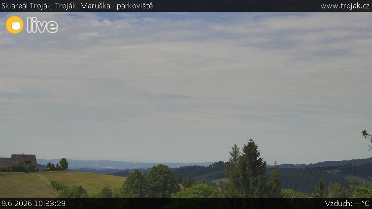Skiareál Troják - Troják, Maruška - parkoviště - 9.6.2026 v 10:33