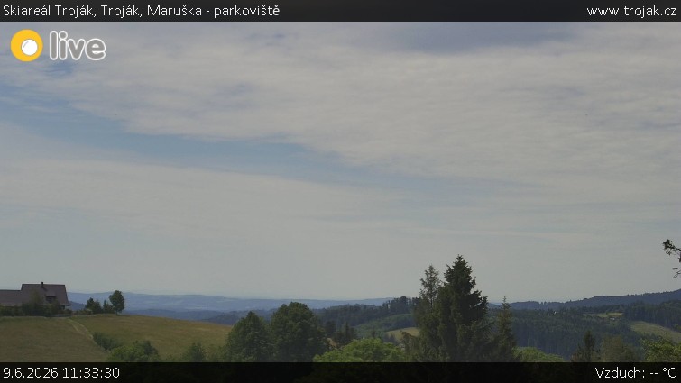 Skiareál Troják - Troják, Maruška - parkoviště - 9.6.2026 v 11:33
