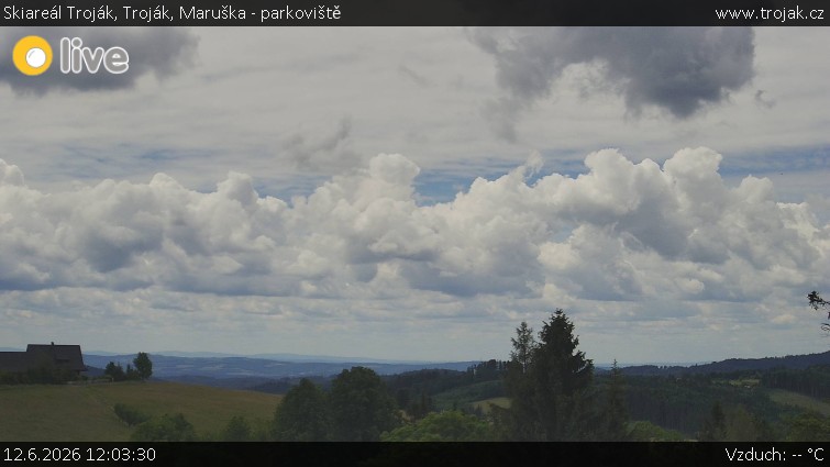 Skiareál Troják - Troják, Maruška - parkoviště - 12.6.2026 v 12:03