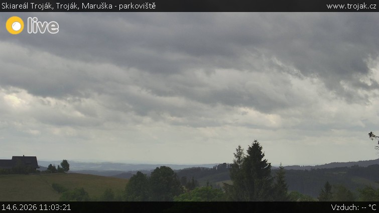 Skiareál Troják - Troják, Maruška - parkoviště - 14.6.2026 v 11:03