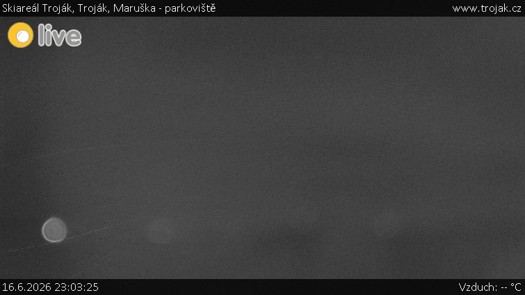 Troják Ski Area - Troják, Maruška - parking lot - 16.6.2026 v 23:03