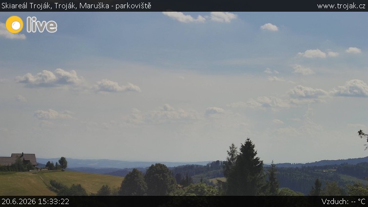 Skiareál Troják - Troják, Maruška - parkoviště - 20.6.2026 v 15:33
