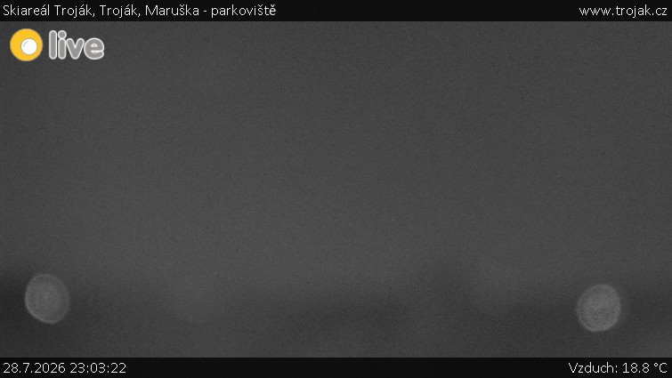 Skiareál Troják - Troják, Maruška - parkoviště - 28.7.2026 v 23:03