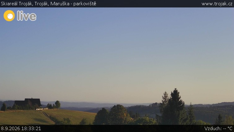 Skiareál Troják - Troják, Maruška - parkoviště - 8.9.2026 v 18:33