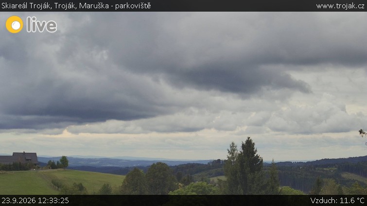 Skiareál Troják - Troják, Maruška - parkoviště - 23.9.2026 v 12:33