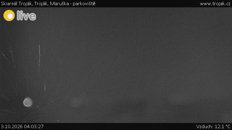 Skiareál Troják - Troják, Maruška - parkoviště - 3.10.2026 v 04:03