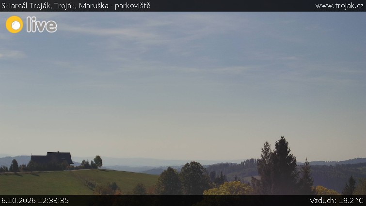 Skiareál Troják - Troják, Maruška - parkoviště - 6.10.2026 v 12:33