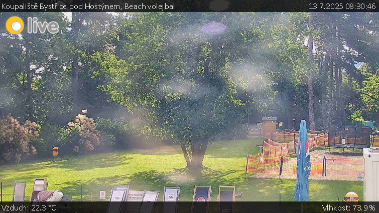 Koupaliště Bystřice pod Hostýnem - Beach volejbal - 13.7.2025 v 08:30 Koupaliště Bystřice pod Hostýnem - Beach volejbal - 13.7.2025 v 08:30