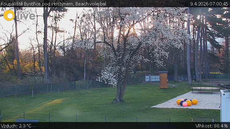 Koupaliště Bystřice pod Hostýnem - Beach volejbal - 9.4.2026 v 07:00
