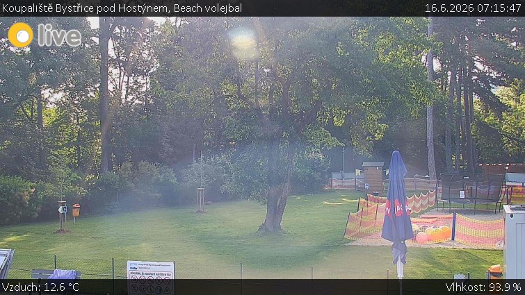 Koupaliště Bystřice pod Hostýnem - Beach volejbal - 16.6.2026 v 07:15