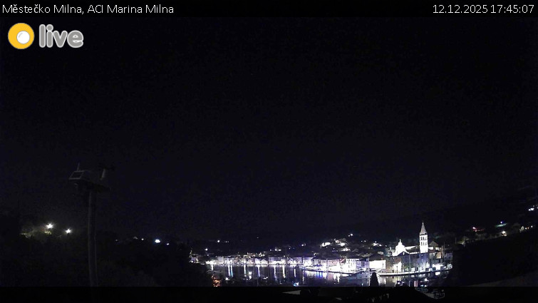 Městečko Milna - ACI Marina Milna - 12.12.2025 v 17:45