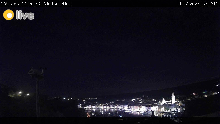 Městečko Milna - ACI Marina Milna - 21.12.2025 v 17:30