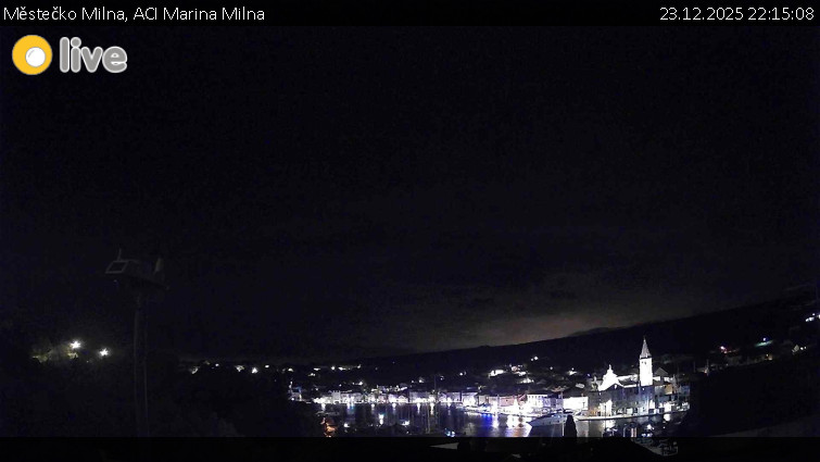 Městečko Milna - ACI Marina Milna - 23.12.2025 v 22:15