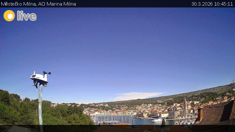 Městečko Milna - ACI Marina Milna - 30.3.2026 v 10:45