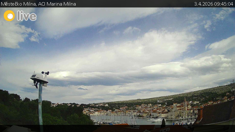 Městečko Milna - ACI Marina Milna - 3.4.2026 v 09:45